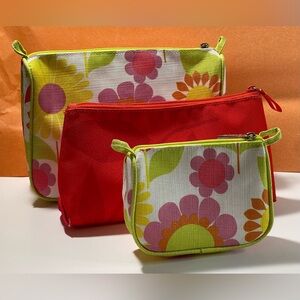 Clinique Cosmetic Bags Set of 3